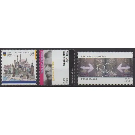 Offre Du Jour Allemagne - 2002 - No 2064/2066