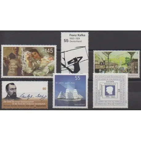 Allemagne - 2008 - No 2506/2511 Remise