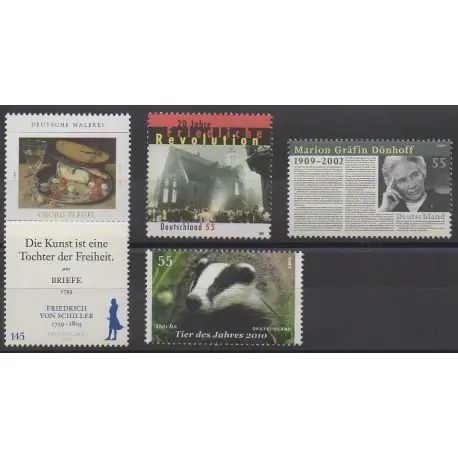 Meilleure Qualité Allemagne - 2009 - No 2586/2590