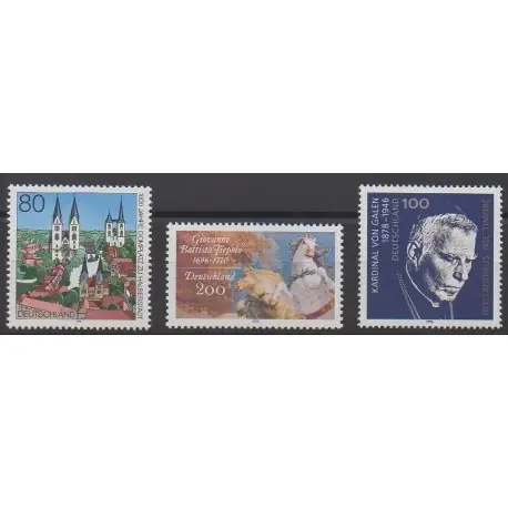 Allemagne - 1996 - No 1678/1680 Livraison Gratuite