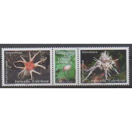 Nouvelle-Calédonie - 2021 - No 1405/1406 - Champignons Promotion