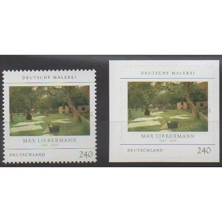 Livraison Mondiale Allemagne - 2013 - No 2799/2800 - Peinture