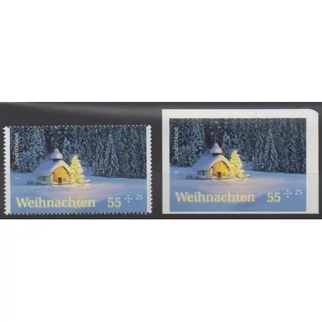 Livraison Gratuite Allemagne - 2012 - No 2788/2789 - Noël