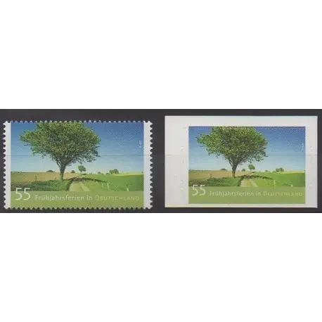 Commande En Gros Allemagne - 2012 - No 2745/2746 - Tourisme - Arbres