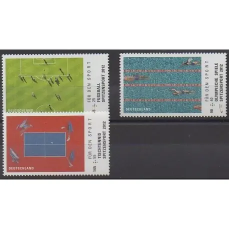 Offre Exclusive Allemagne - 2012 - No 2749/2751 - Sports divers