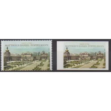 Allemagne - 2012 - No 2732 et 2741 Usine Directe