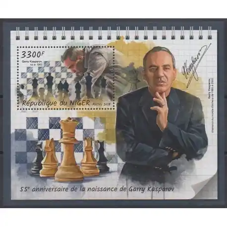 Niger - 2018 - No BF890 - Échecs Livraison Mondiale
