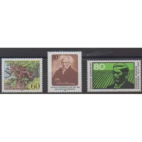 Livraison Express Allemagne occidentale (RFA) - 1988 - No 1188/1190