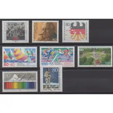 Achat Immédiat Allemagne occidentale (RFA) - 1987 - No 1139/1146