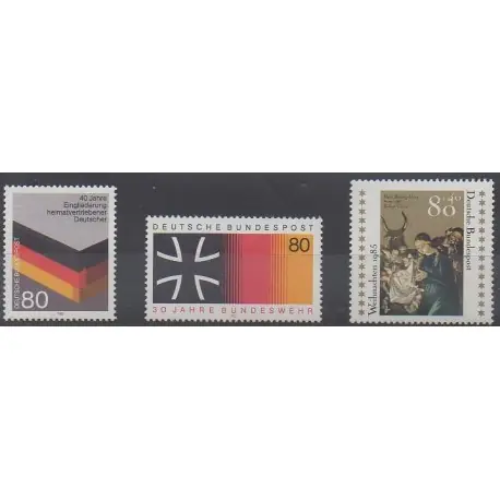 Allemagne occidentale (RFA) - 1985 - No 1097/1099 Usine Directe