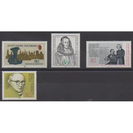 Allemagne occidentale (RFA) - 1985 - No 1066/1069 Nouveauté
