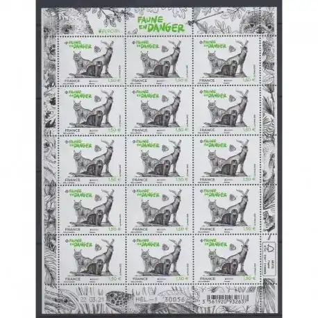 Meilleur Choix France - Feuillets de France - 2021 - No F23 - Faune en danger - Europa