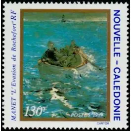 Timbre de collection Nouvelle-Caledonie - 0585 Remise