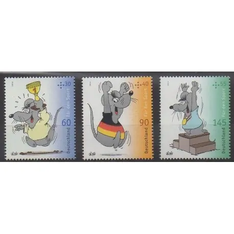 Allemagne - 2014 - No 2895/2897 - Sports divers Paiement Sécurisé