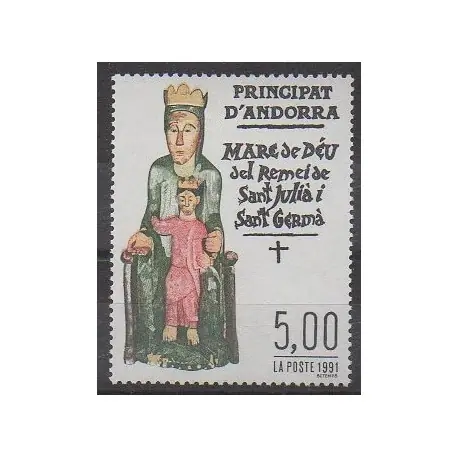Artisanat Andorre - 1991 - No 412 - Religion