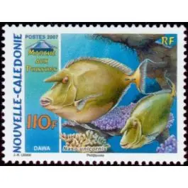 Authentique Timbre de collection Nouvelle-Caledonie - 1000