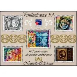 Livraison Express Timbre de collection Nouvelle-Caledonie - Bloc Feuillet 22