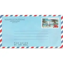 Timbre de collection Nouvelle-Caledonie - Aerogramme 13 Prix Cassé