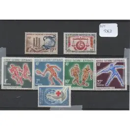 Petit Prix Timbre de collection Nouvelle-Caledonie - Anne 1963