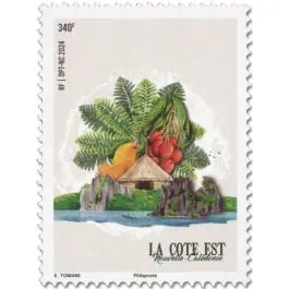 Artisanat Timbre de collection Nouvelle-Caledonie - 1476