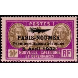 Artisanat Timbre de collection Nouvelle-Caledonie - Poste Arienne 027