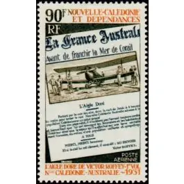 Timbre de collection Nouvelle-Caledonie - Poste Arienne 125 Dernier Modèle