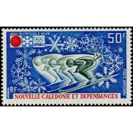 Timbre de collection Nouvelle-Caledonie - Poste Arienne 126 Dernier Modèle