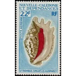 Timbre de collection Nouvelle-Caledonie - Poste Arienne 113 Livraison Express