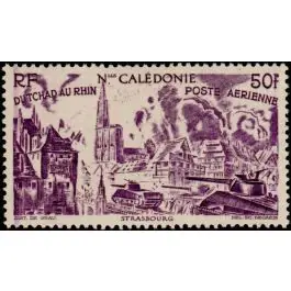 Timbre de collection Nouvelle-Caledonie - Poste Arienne 060 Bon Marché