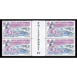 Prix Choc Timbre de collection Nouvelle-Caledonie - Poste Arienne 224 Bloc de Quatre