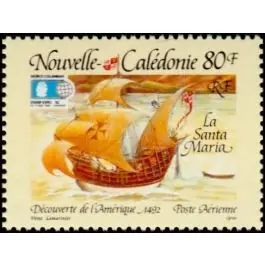 Timbre de collection Nouvelle-Caledonie - Poste Arienne 284 Commander Vite