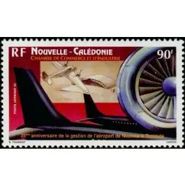 Commander Vite Timbre de collection Nouvelle-Caledonie - Poste Arienne 308