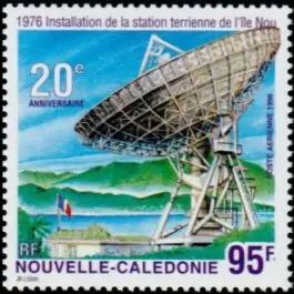 Timbre de collection Nouvelle-Caledonie - Poste Arienne 332 Commander Maintenant