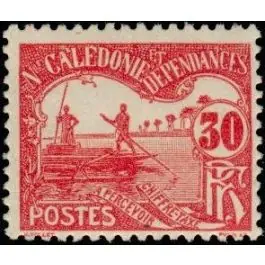 Timbre de collection Nouvelle-Caledonie - Taxe 20 Édition Limitée