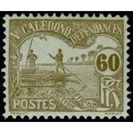 Timbre de collection Nouvelle-Caledonie - Taxe 22 Livraison Express