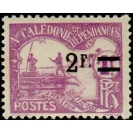 Timbre de collection Nouvelle-Caledonie - Taxe 24 Jusqu’à Épuisement Des Stocks