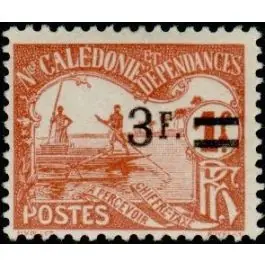Prix Réduit Timbre de collection Nouvelle-Caledonie - Taxe 25