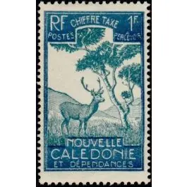 En Vogue Timbre de collection Nouvelle-Caledonie - Taxe 36