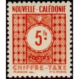 Produit De Marque Timbre de collection Nouvelle-Caledonie - Taxe 46