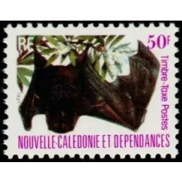 Timbre de collection Nouvelle-Caledonie - Taxe 57 Satisfait Ou Remboursé