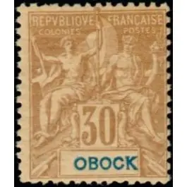 Achetez Aujourd’hui Timbre de collection Obock - 40