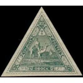 Dernière Chance Timbre de collection Obock - 45