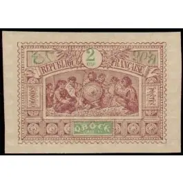 Timbre de collection Obock - 48 Dernier Modèle