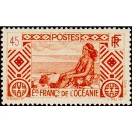 Timbre de collection Oceanie - 097 Retour Gratuit