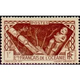 Garantie Incluse Timbre de collection Oceanie - 107