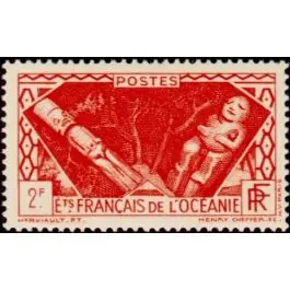 Prix Réduit Timbre de collection Oceanie - 114