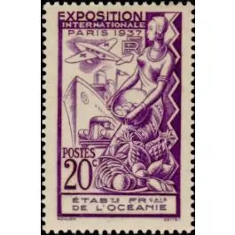 Timbre de collection Oceanie - 121 Bon Plan