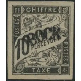 Gros Lot Timbre de collection Obock - Taxe 02