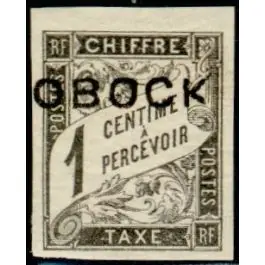 Commande En Gros Timbre de collection Obock - Taxe 05