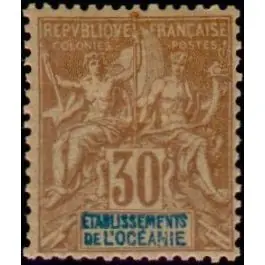 Garantie Incluse Timbre de collection Oceanie - 009